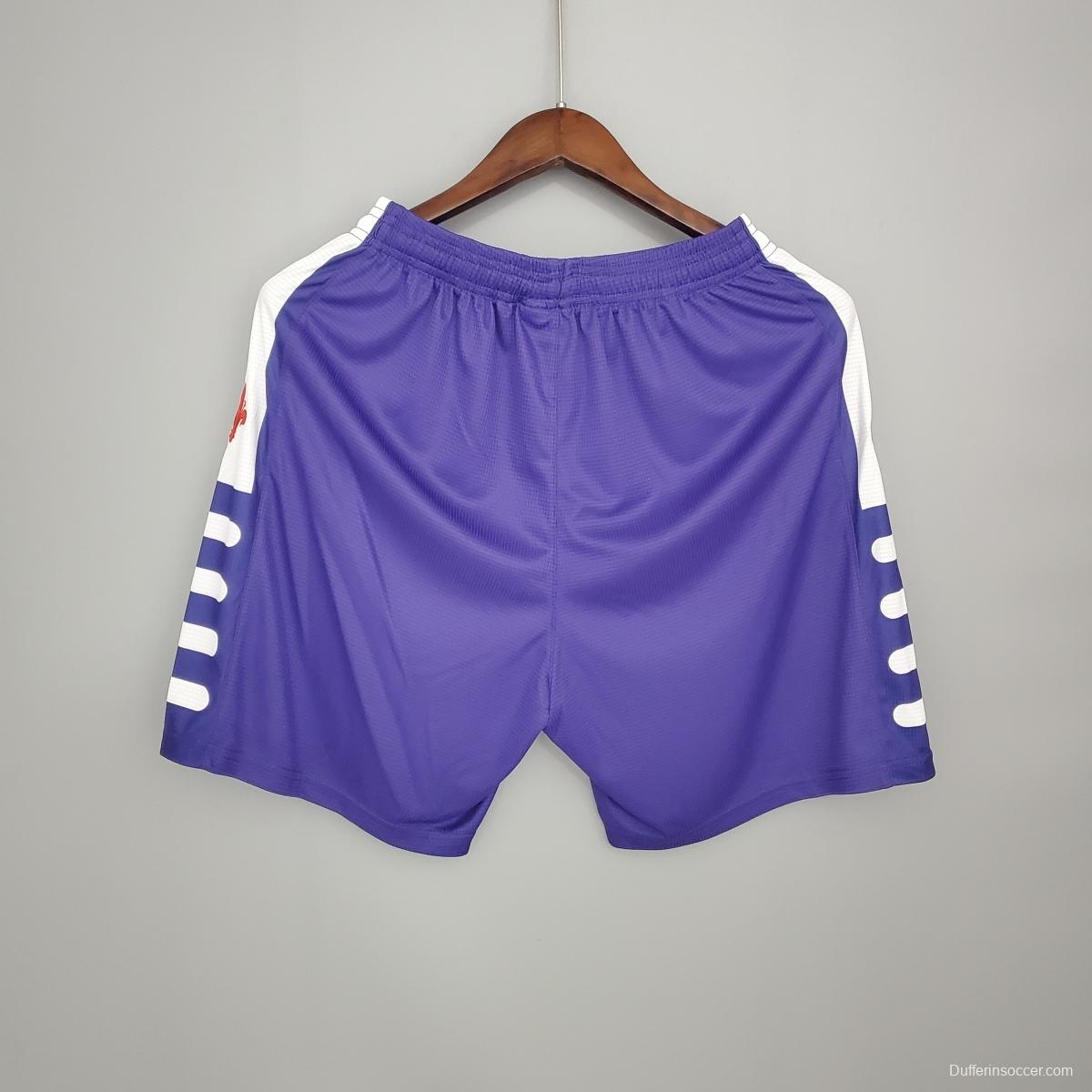 Retro 98/99 Fiorentina Home Shorts