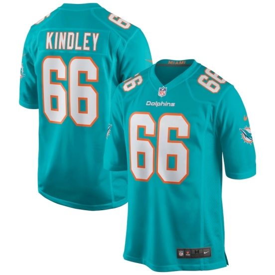 Men's Solomon Kindley Aqua Player Limited Team Jersey