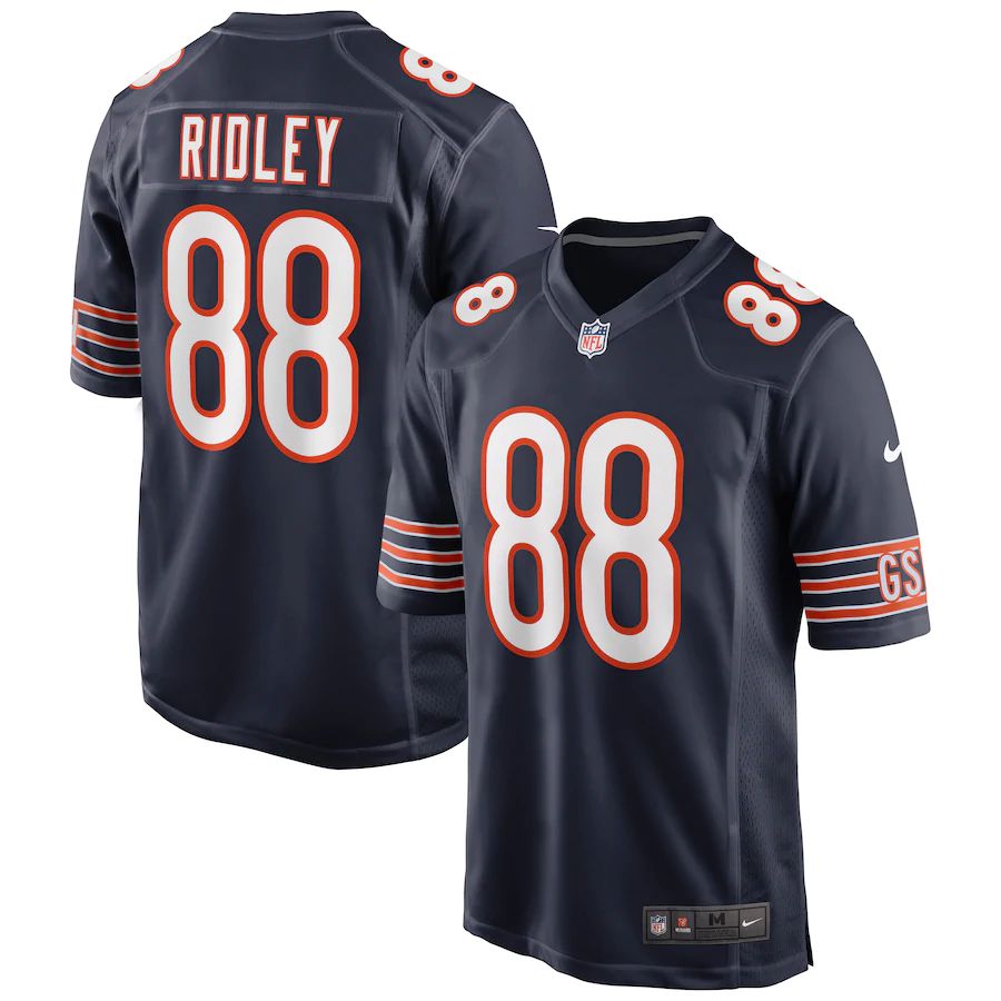 Men's Riley Ridley Navy Player Limited Team Jersey