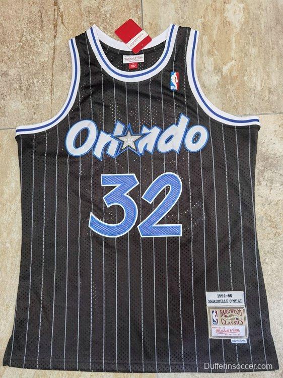 Men's Shaquille O'Neal Black Retro Classic Team Jersey