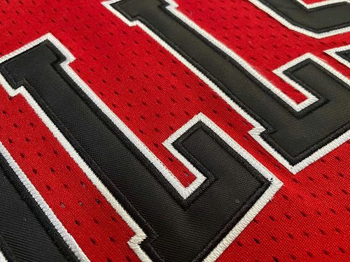 Men's Michael Jordan Red Retro Classic Team Jersey