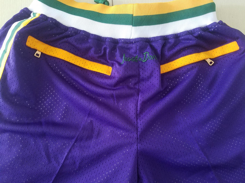 Utah 1993-94 Throwback Classics Basketball Club Shorts