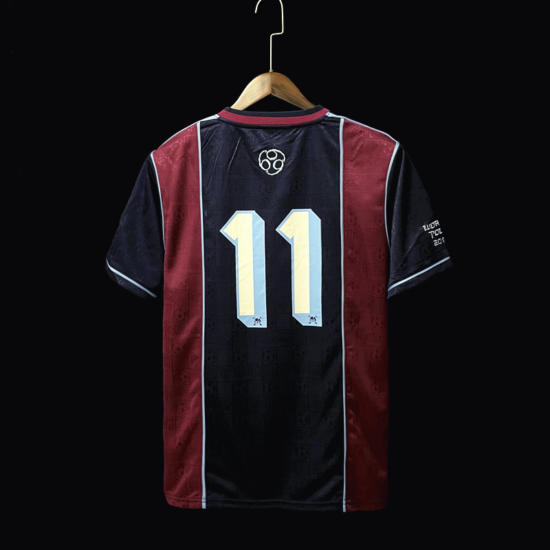 Retro 2011 West Ham Iron Maiden Home Soccer Jersey