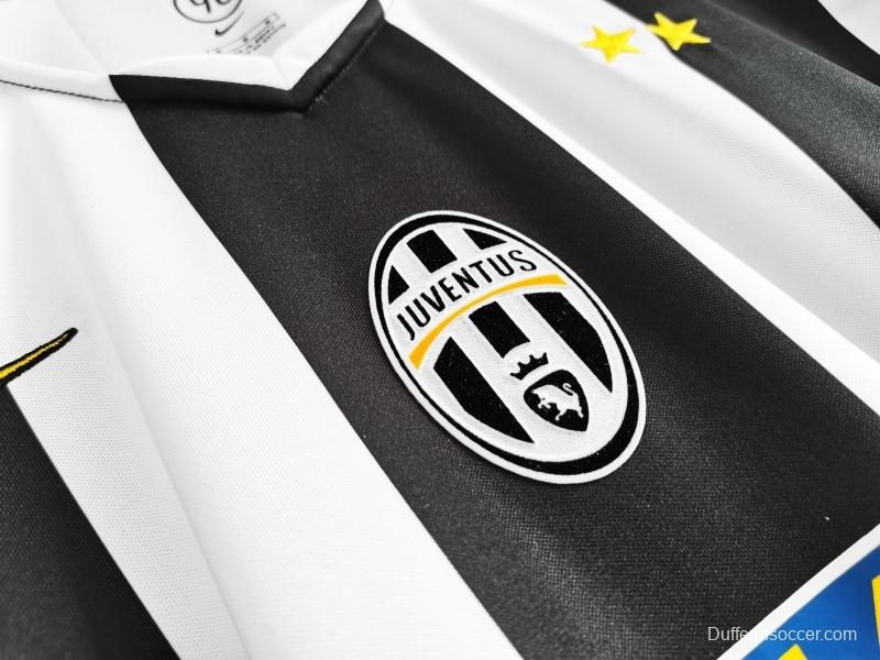 Retro 2004/05 Juventus Home Soccer Jersey