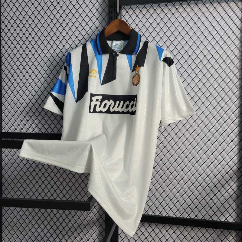 Retro Inter Milan 92/93 Away White Jersey