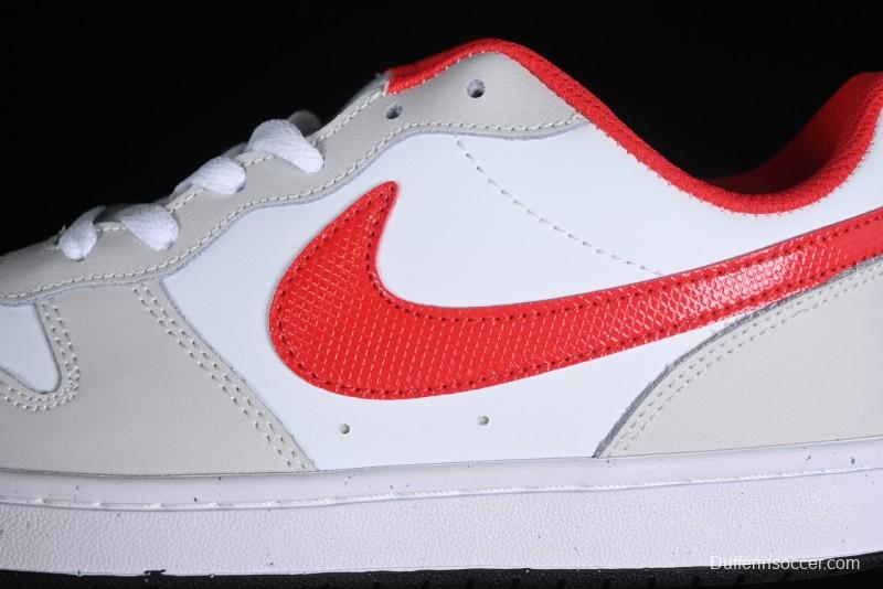 Nike Court Borough Low 2 Casual Campus Sneakers with Retro Basketball Design - FZ5525-161