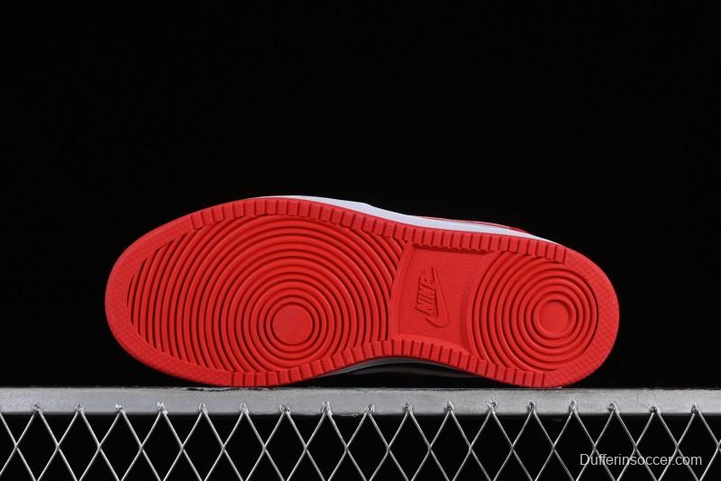 Nike Ebernon Low Premium Black White Low-Top Versatile Breathable Casual Sneakers - AQ1774-101