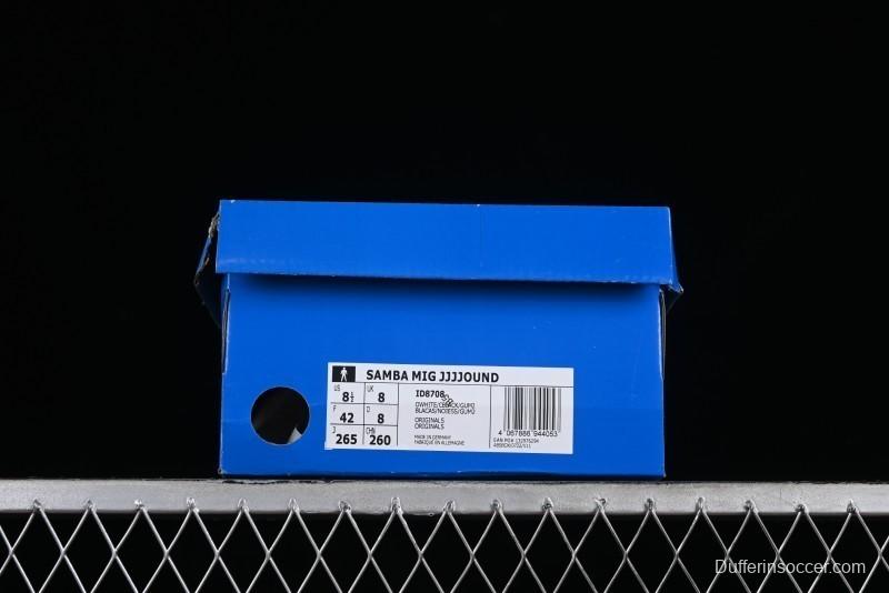 Adidas JJJJound x Samba OG ID8708 Minimalist High-End Collaboration Casual Sneakers