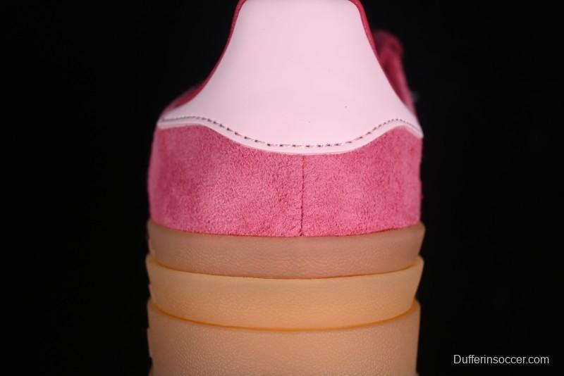 Adidas Originals Gazelle Bold Low-Top Sneakers with Anti-Slip Thick Sole - ID6997