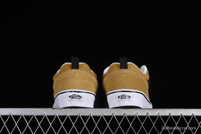 Vans Classics Knu Skool Retro Skate Shoes with Thick Tongue and Oversized Toe - VN0009QC5QJ1