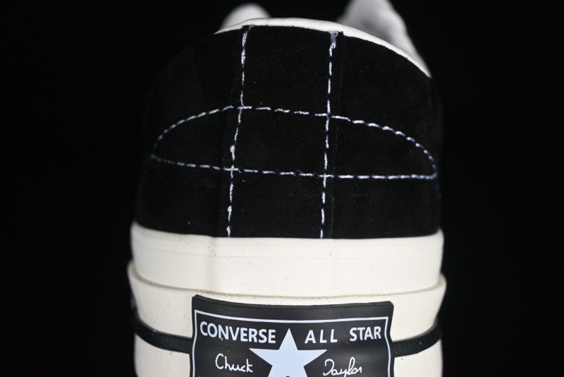 Converse One Star J Vtg Suede Low-Top Casual Sneakers in Black/Grey - M.C3