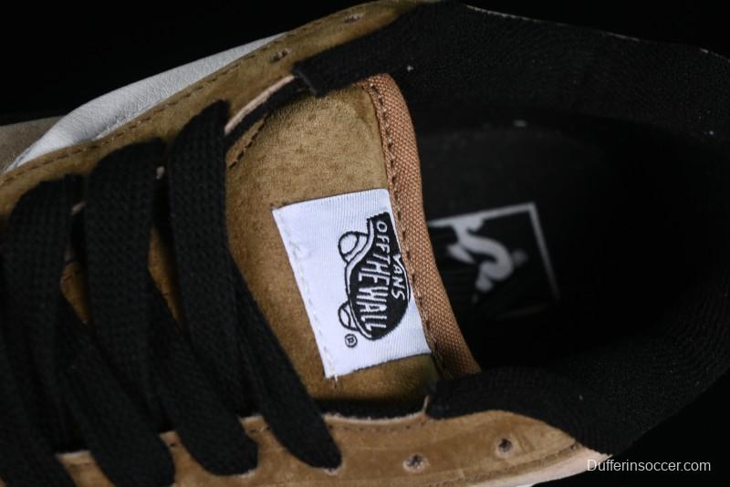 Vans Classics Knu Skool Retro Chunky Tongue Skate Shoes in Black/Brown - VN000CP6BXC