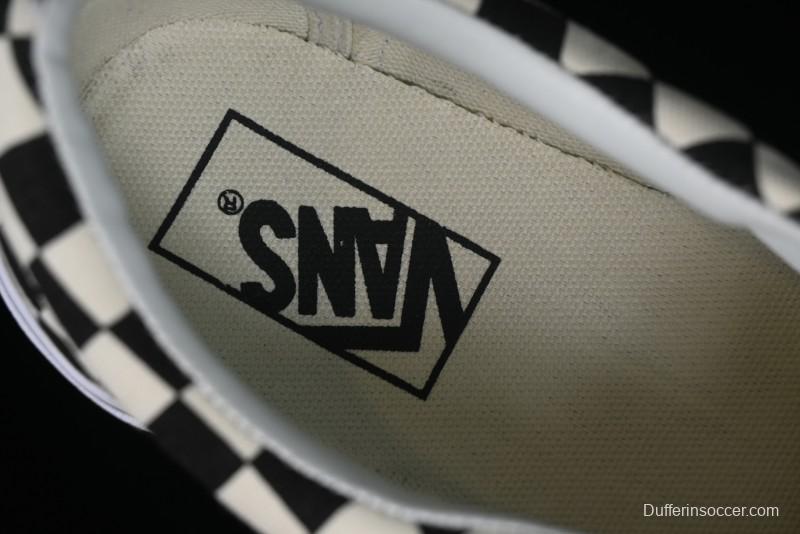 Vans Authentic Golden Coast Classic Checkerboard Slip-On Canvas Shoes - VN0A4BV4R6R