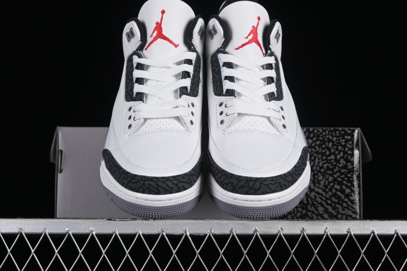 Nike Air Jordan 3 Retro Cement Grey Sneakers - CT8532-106