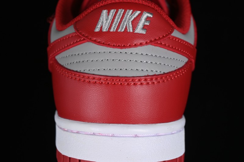 Nike SB Dunk Low Grey Red Colorway Low-Top Casual Skateboarding Shoes - CW1590-0002