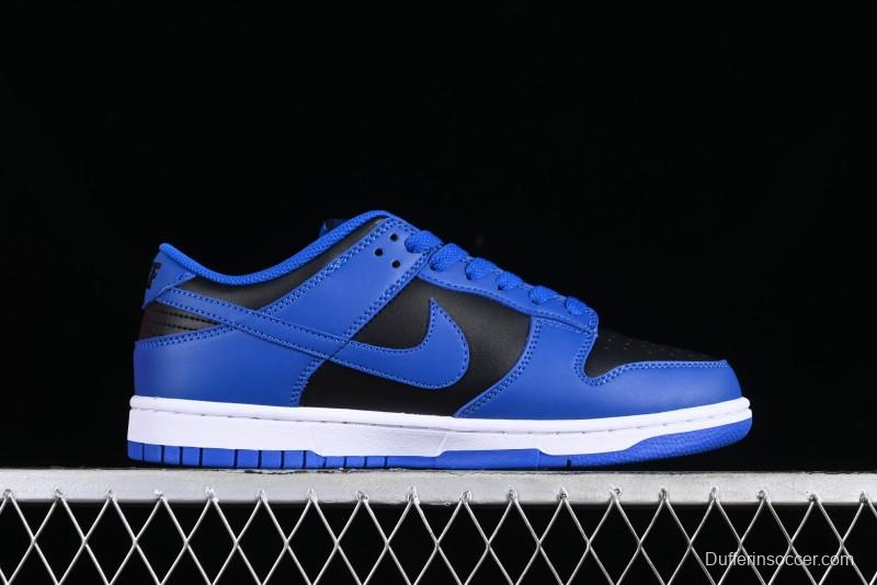 Nike SB Dunk Low Black Blue Colorway Low-Top Casual Skateboarding Shoes - CW1590-001