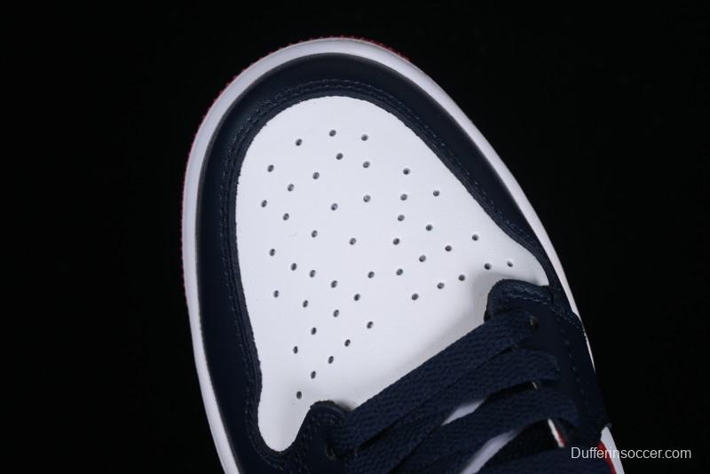 Nike Air Jordan 1 Low Golf Shoes Black Toe - DD9315-113