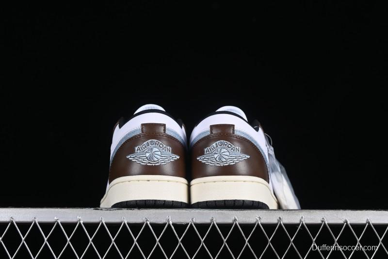 Nike Air Jordan 1 Low AJ1 Casual Lifestyle Sneakers - FQ7832-142