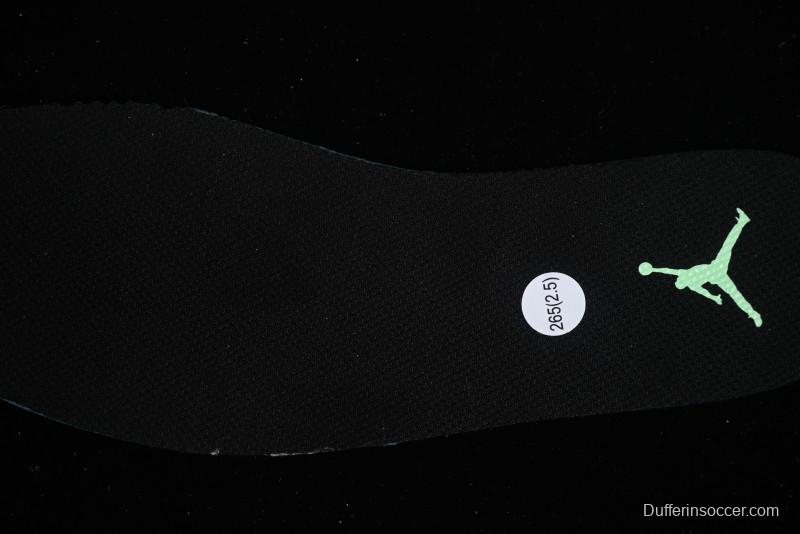 Nike Air Jordan 1 Low Retro Basketball Shoes in Mint Green and Black - 553558-131