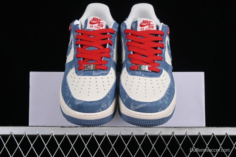 Nike Air Force 1 '07 Low Custom Casual Sneakers - CW2288-111