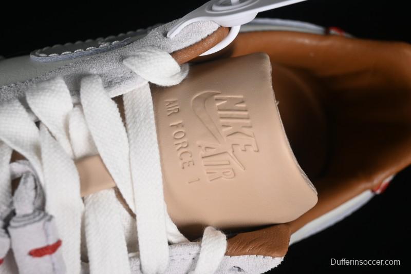 Nike Air Force 1 '07 Low Casual Sneakers with Full-Length Air Cushion - HF5697-001