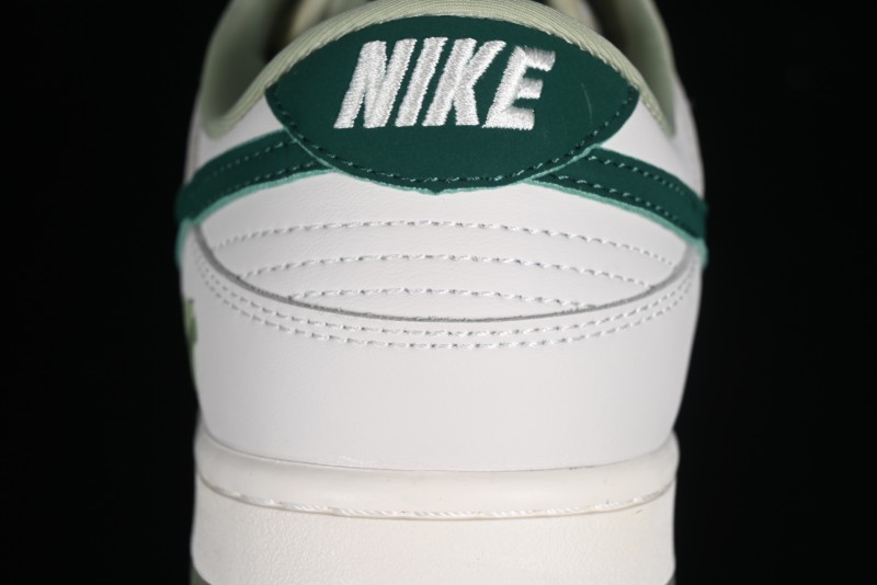 Nike SB Dunk Low UN Collaboration - White Green Swoosh Anniversary Custom Low-Top Casual Skate Shoes - DQ1098-359