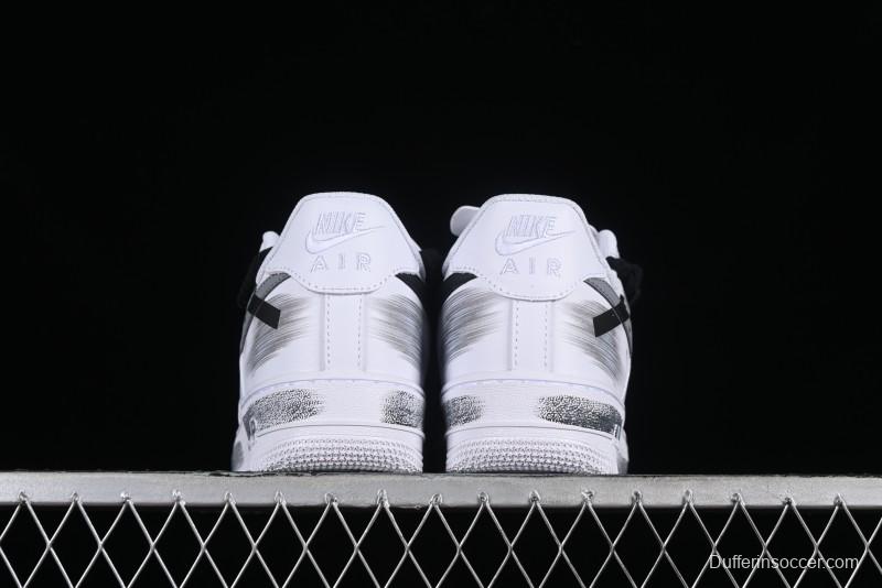 Nike Air Force 1 '07 Low Custom Anime Theme Spray Paint Swoosh Casual Sneakers - ZH0316-011