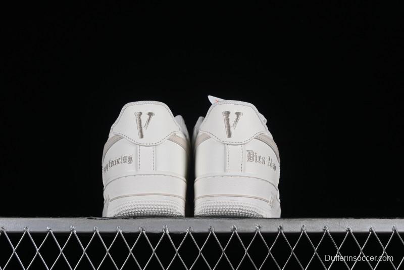 Nike Vlone x Air Force 1 '07 Low Casual Sneakers in Apricot - AA5360-009