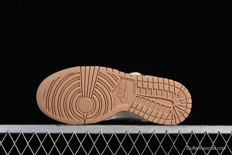 Nike Dunk Low Next Nature "Hemp" Mischievous Doll Soy Milk Bear Maillard Simple and Versatile SB Lace-Up Low-Top Casual Sneakers - DD1873-200