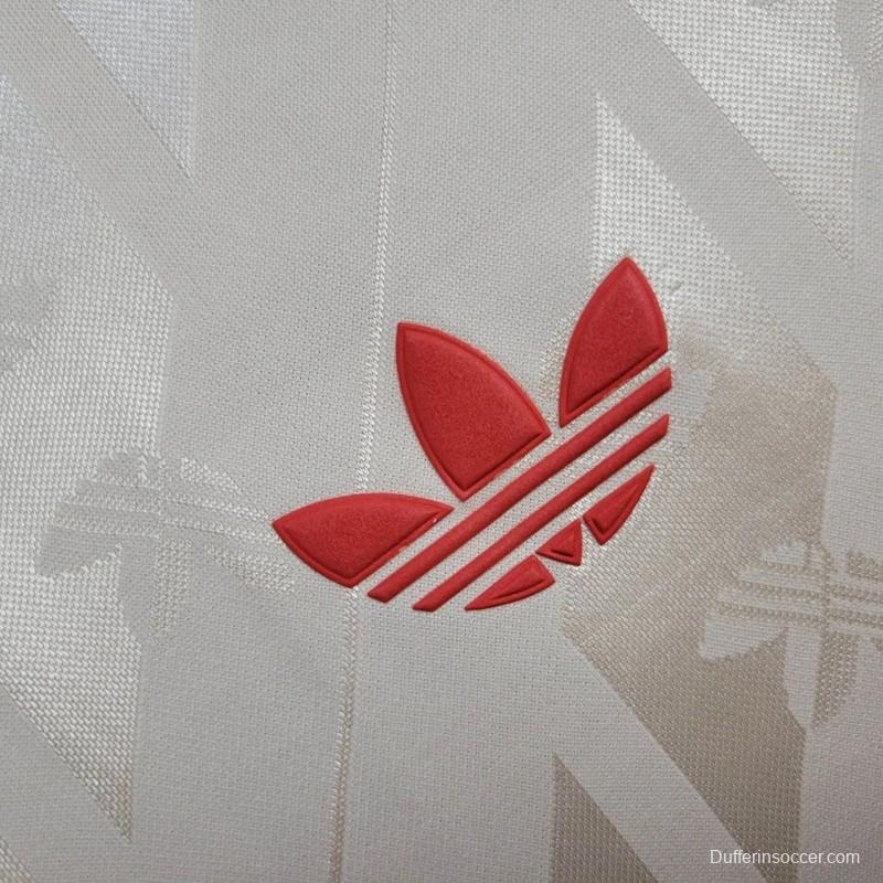 24/25 Bayern Munich Adidas Originals Cream Lifestyler Jersey