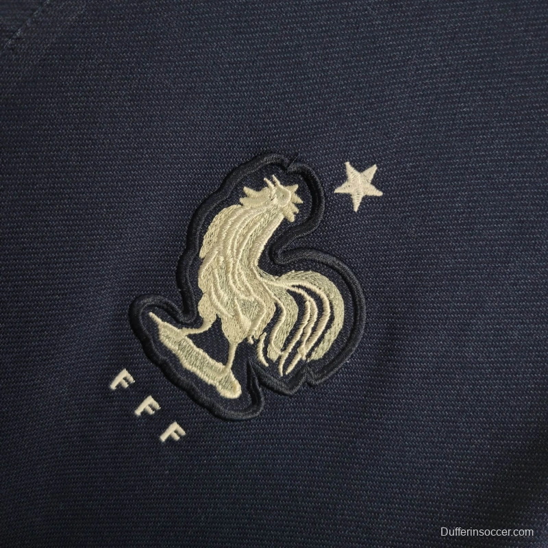 2014 Retro France Home Jersey