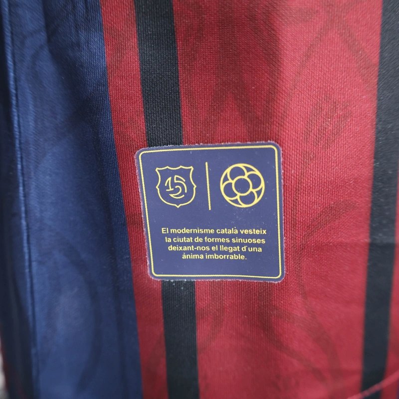 25/26 Player Version Modernist FC Barcelona Polo Jersey
