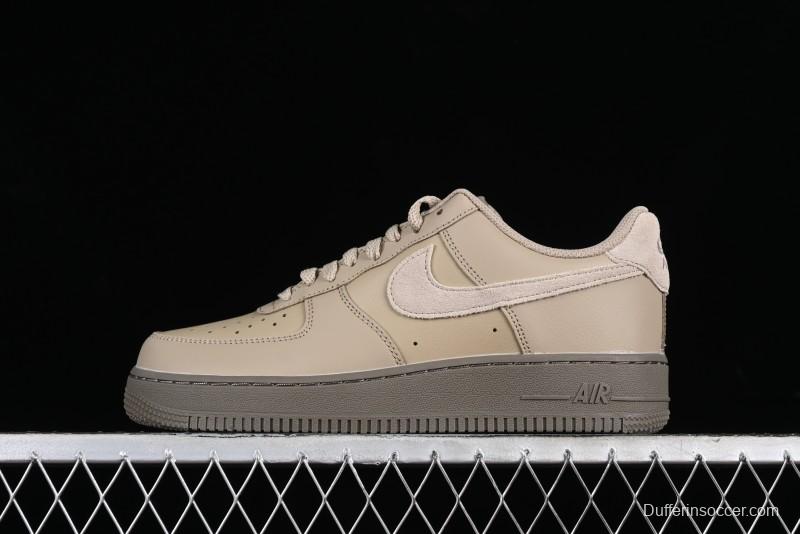 Nike Air Force 1 '07 Low Casual Sneakers with Full-Length Air Cushion - HQ1176-222