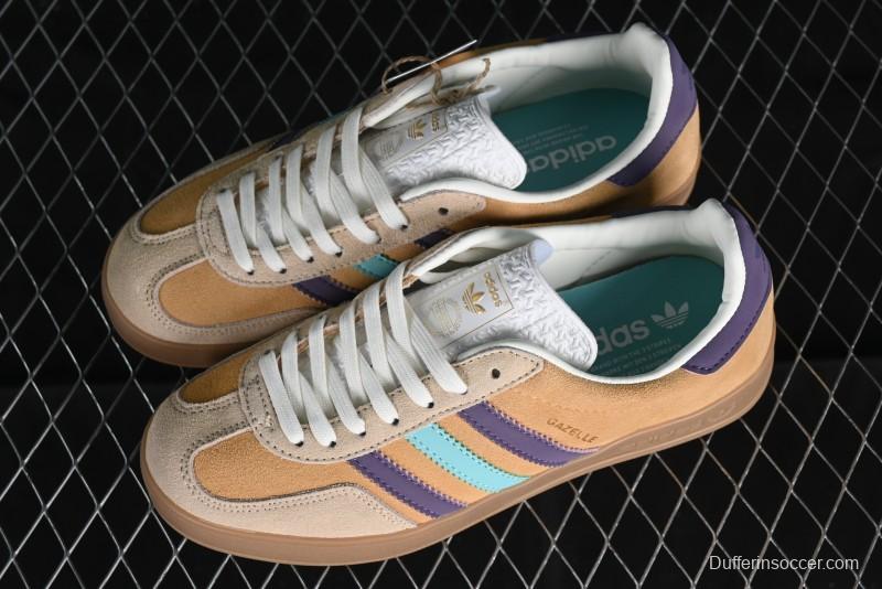 Adidas Originals Gazelle Indoor IG1636 Retro Casual Slip-Resistant Low-Top Sneakers - IG1636