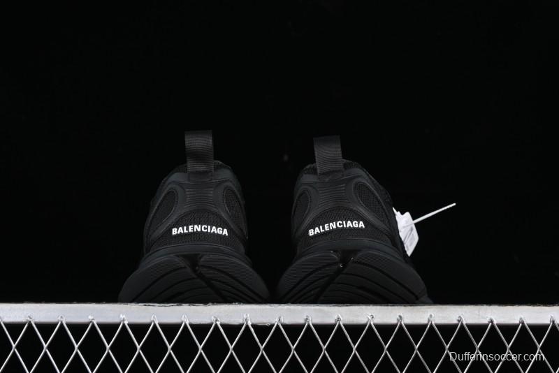 Balenciaga Circuit Lightweight Distressed Print Round Toe Fashion Casual Shoes - WFLGY1000