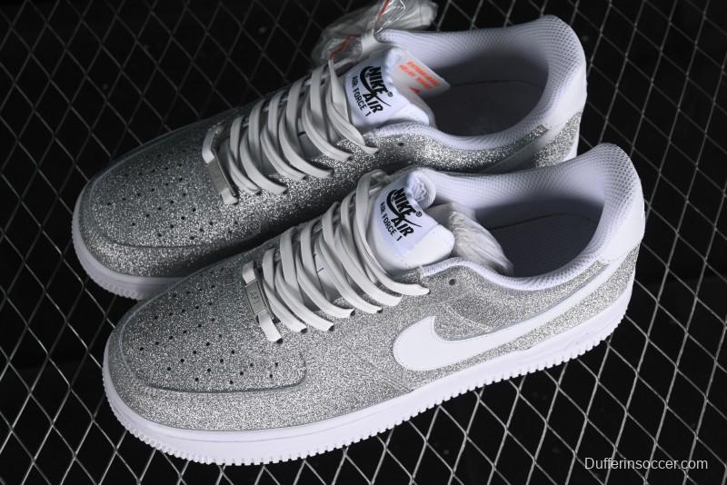 Nike Air Force 1 '07 Low White Starry Sneakers Casual Shoes - CW2288-015