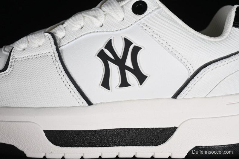 New York Yankees Chunky Runner Basic Lace-Up Lightweight Casual Sneakers - 3ASXCBS4N50WHS
