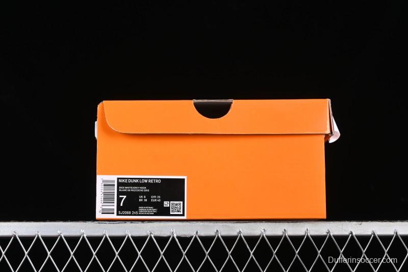 Nike SB Dunk Low LV Collaboration Strap White Grey Check Anniversary High-End Custom Low-Top Casual Skate Shoes - SJ2068-245