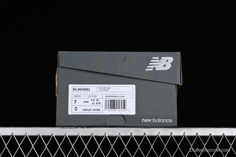 New Balance 860V2 Classic Retro Dad Style Casual Running Shoes - ML860BB2