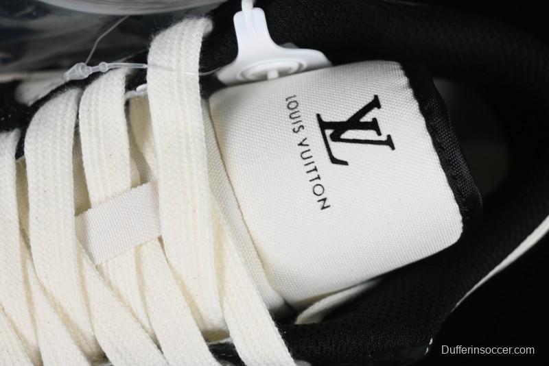 Nike Air Jordan 1 Low LV Collaboration - Black Warrior Custom High-End Basketball Shoes - SJ9950-007