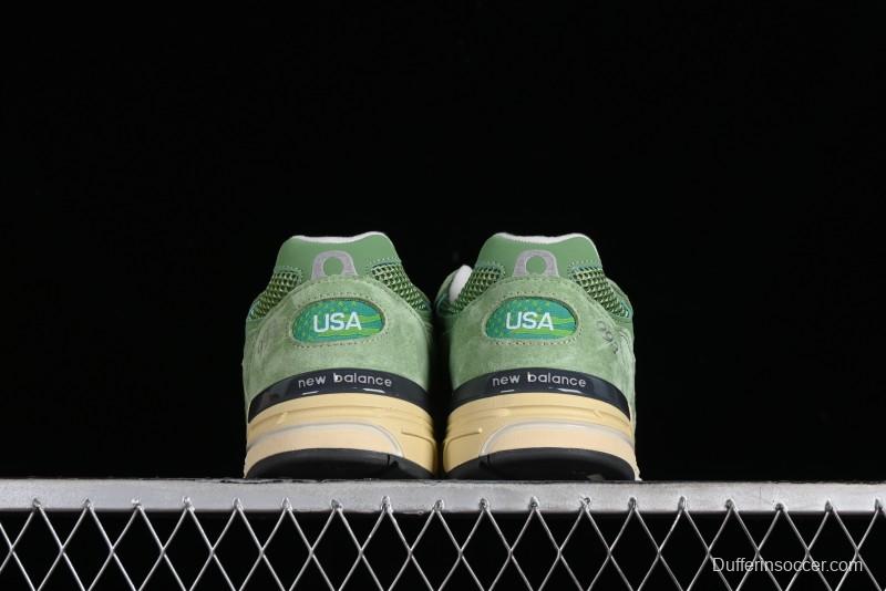 New Balance Made In USA M993 Series Classic Retro Running Shoes - U993GW