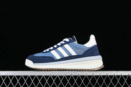 Adidas Originals SL 72 Retro Running Shoes with Nylon Upper and Rubber Outsole - JI2506