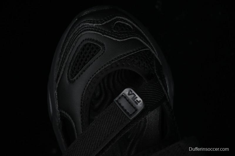 Fila Fusion Unisex Breathable Slip-Resistant Summer Sandals with Cushioned Sole - T12W321401EBK