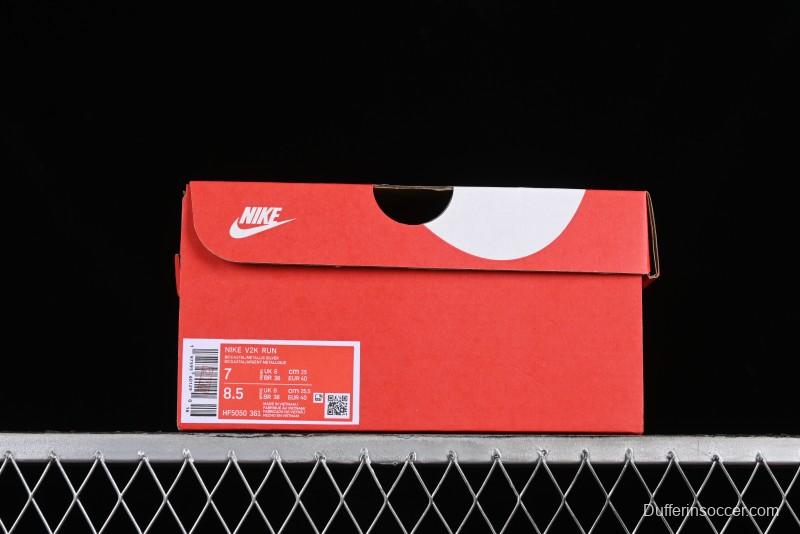 Nike V2K Runtekk 3XL Retro Low-Top Running Shoes with Shock Absorption and Anti-Slip Technology - HF5050-361