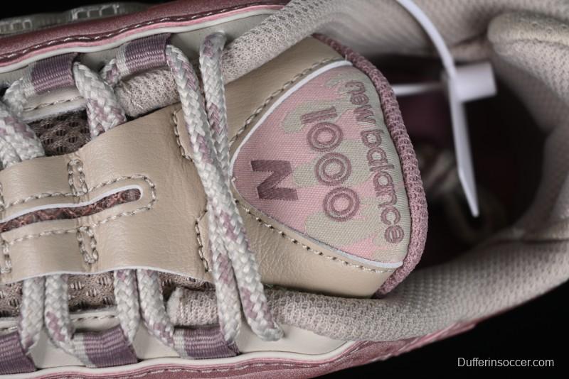 New Balance 1000 Series Retro Dad Style Low-Top Casual Running Shoes - M1000JG1