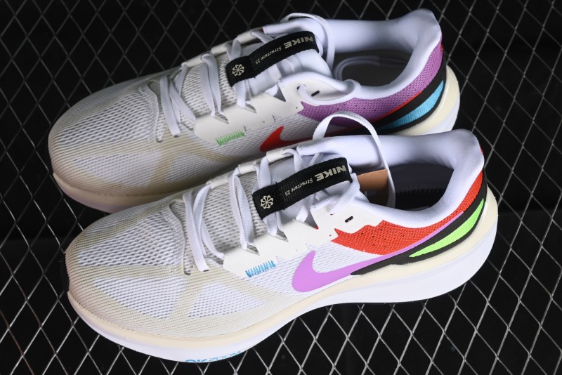Nike Air Zoom Structure 25 Cushioned Anti-Slip Comfort Running Shoes - FV4867-100
