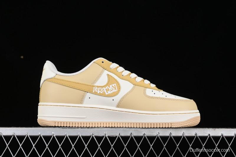 Nike Air Force 1'07 Low "Psyduck" Casual Sneakers - DB3301-661