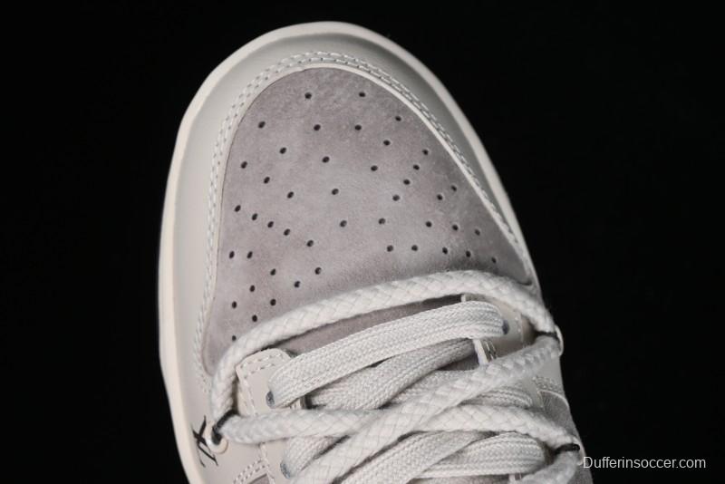 Nike SB Dunk Low LV Collaboration - Coffee Pig Anniversary High-End Custom Low-Top Casual Skate Shoes - XX2025-328