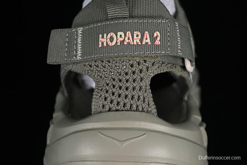 Hoka One One Hopara 2.0 Outdoor Functional Mountain Sandals with Rugged Outsole - 1147650 BYT