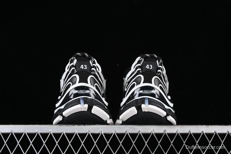 Balenciaga Runner Kith Four Color Retro Casual Sneakers - W3RXP0213